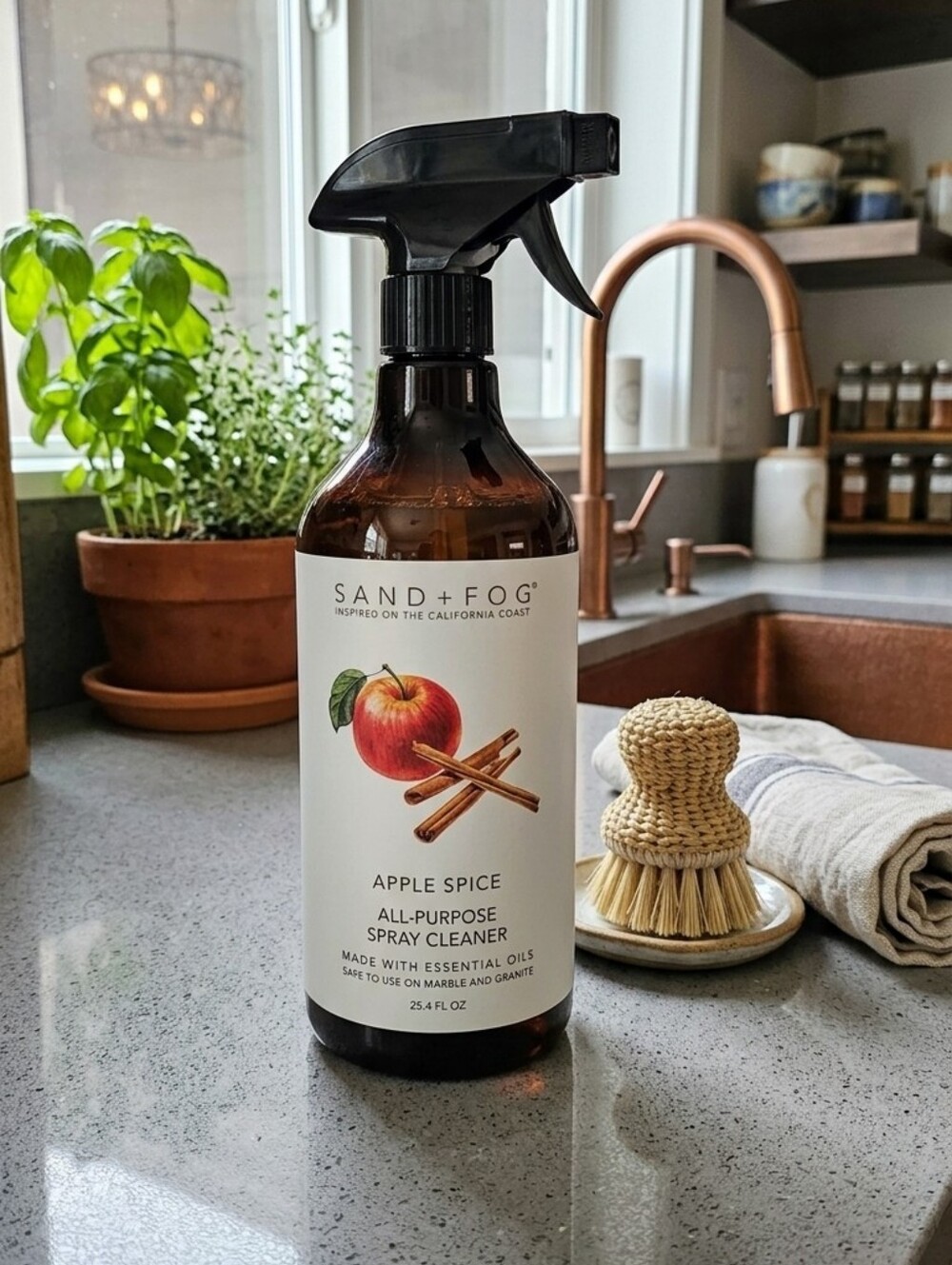 Sand + Fog All Purpose Cleaner Spray Apple Spice 25.4 Oz